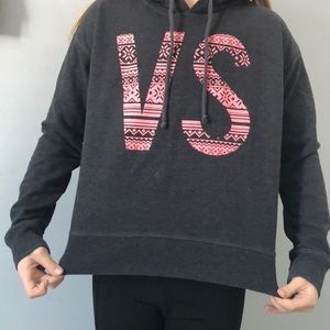 Victorious secret gray and pink shirt